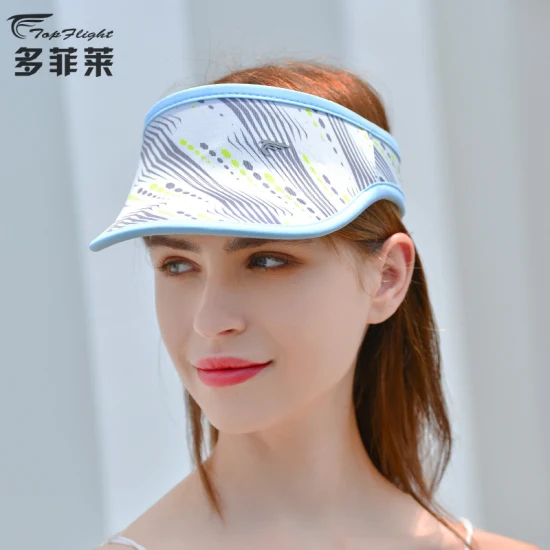 Custom Logo White Golf Hat, Comfortable Sport Running Hat
